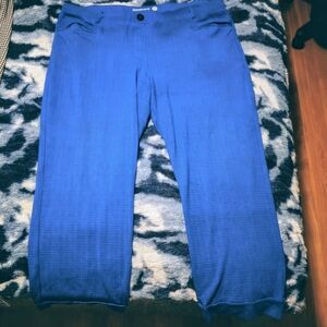 Betabrand Royal Blue Capris